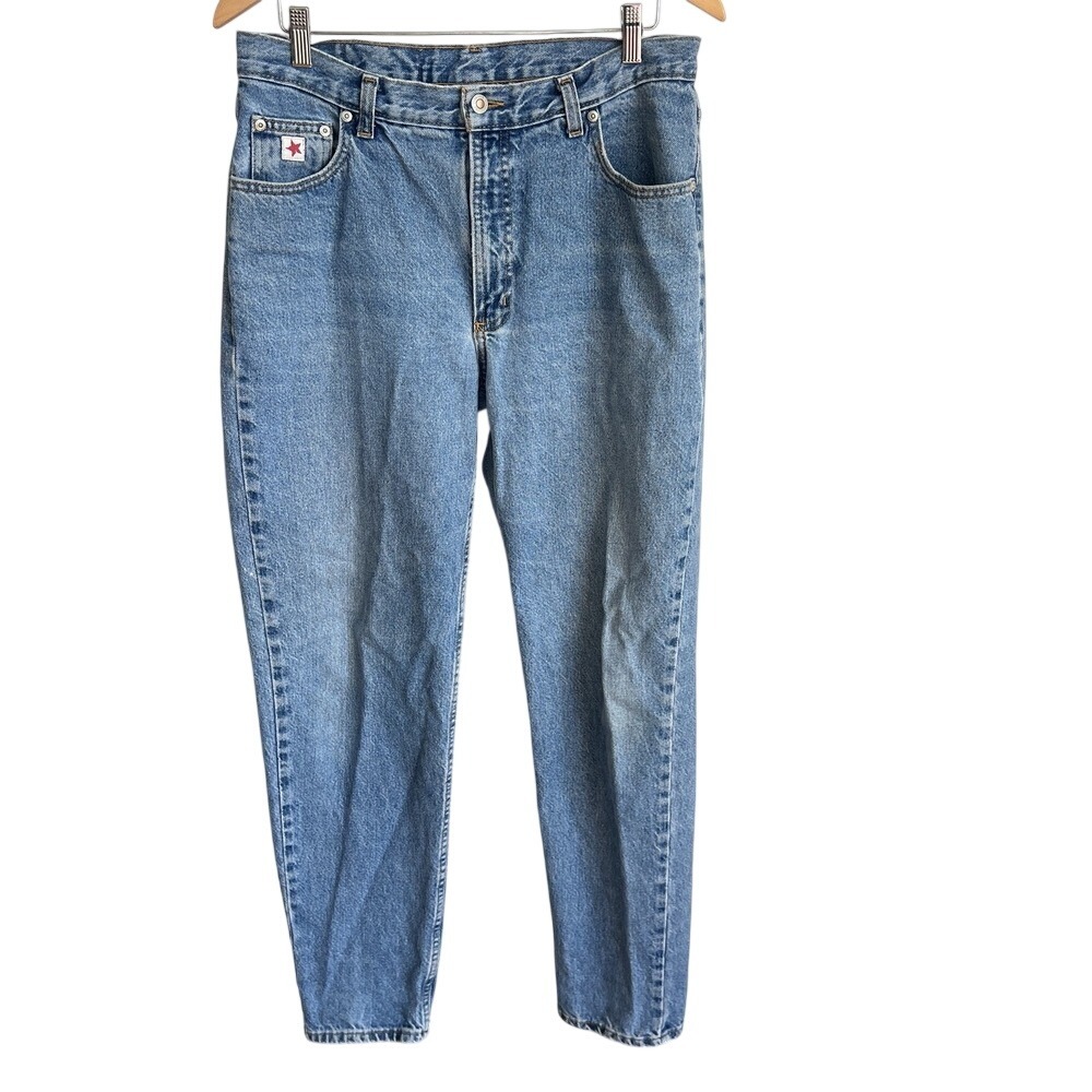 VINTAGE ROCKIES Jeans 32 / 13 Blue Denim Relaxed Westerncore 33" Inseam Country